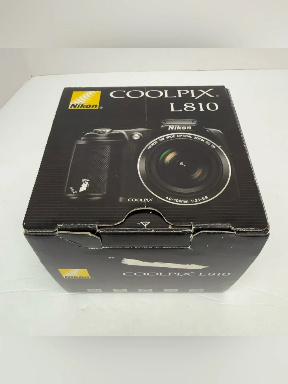 Nikon COOLPIX L810 16.1 MP Digital Camera 26x Zoom Tested Works